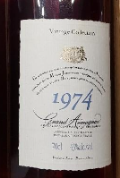 GRAND ARMAGNAC MILLESIME 1974 JANNEAU ASTUCCIATO