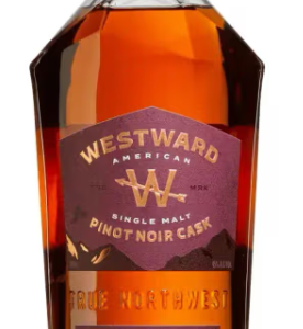 WESTWARD AMERICAN SINGLE MALT WHISKY PINOT NOIR CASK FINISH