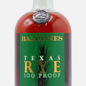 BALCONES TEXAS RYE WHISKY 100 PROOF