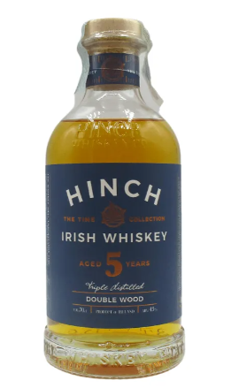 HINCH 5 YEAR OLD DOUBLE WOOD IRISH WHISKEY
