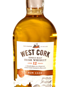 WEST CORK 12 YEAR OLD RUM CASK FINISH