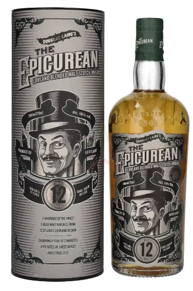 THE EPICUREAN DOUGLAS LAING 12 YEARS OLD LOWLAND BLENDED MALT